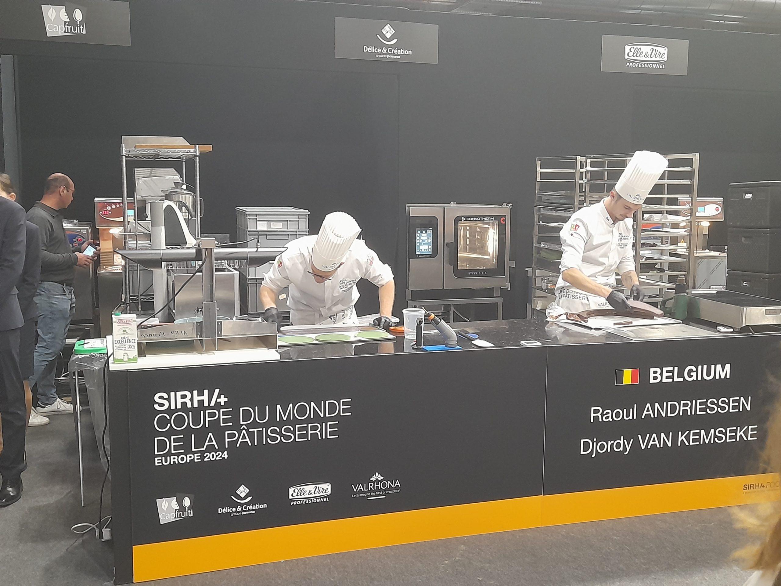 Belgische team plaatst zich voor het wereldkampioenschap 'Patisserie